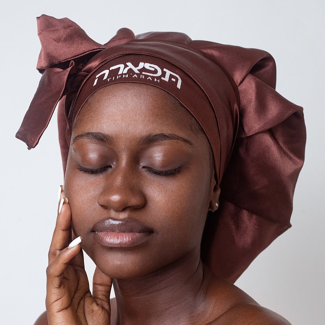 Satin Head Tie Bonnet